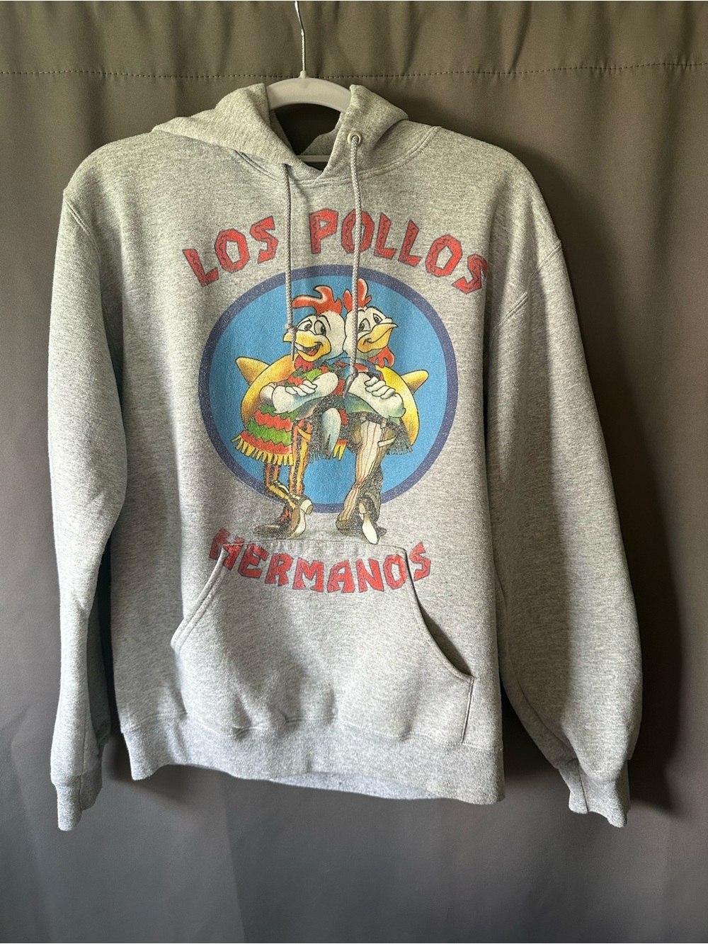 Los Pollos Hermanos Gray Graphic Hoodie Sweatshirt